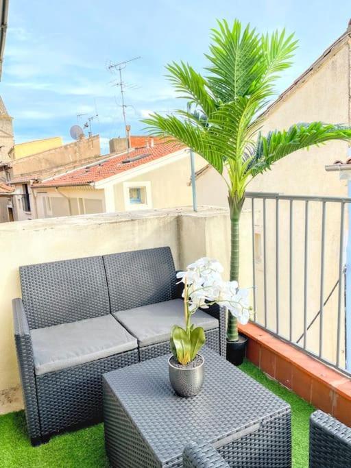Studio Cosy - 2 Pers - Beziers - Centre - Terrasse - Clim 外观 照片